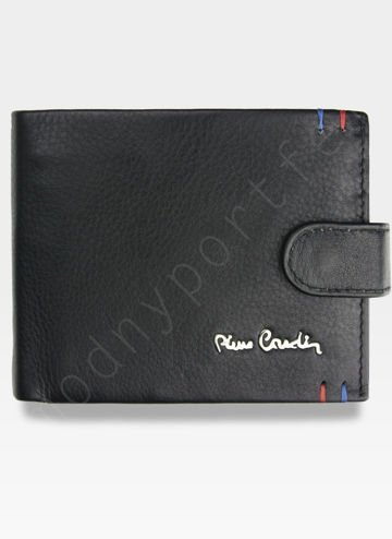 Portfel Męski Pierre Cardin Skórzany Klasyczny Poziomy Zapinany Tilak22 324 RFID