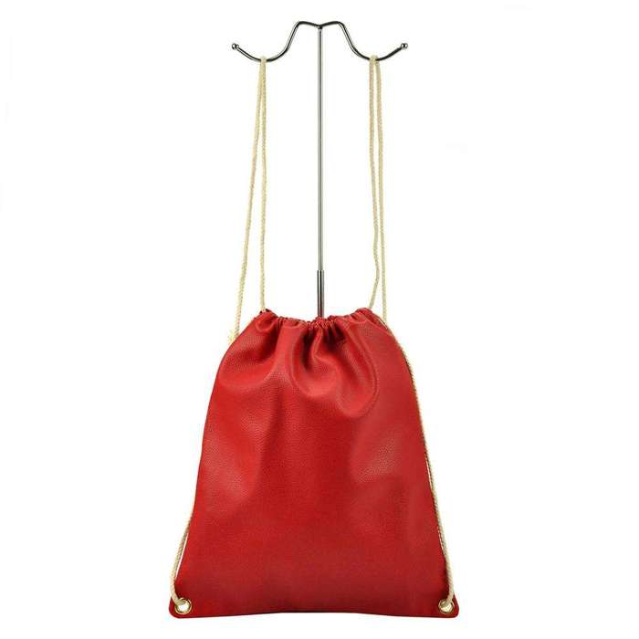 Damski plecaczek worek  A4 Jessica Z7068 czerwony