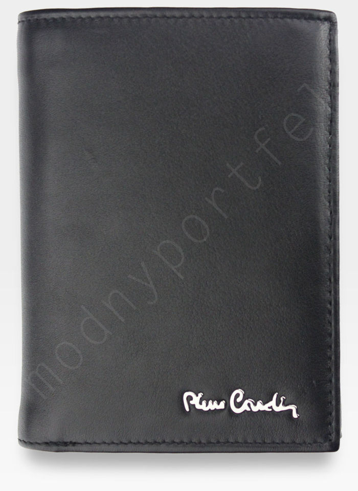 Portfel Męski Pierre Cardin Skórzany Klasyczny Czarny Tilak09 330 RFID